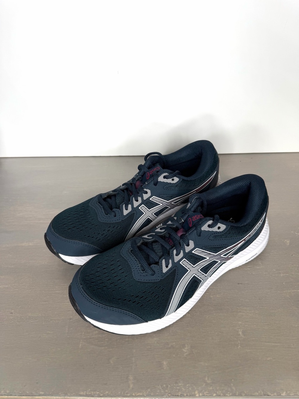 ASICS Women's Size 9.5 Ortholite Running Tennis Shoes Black NWOT